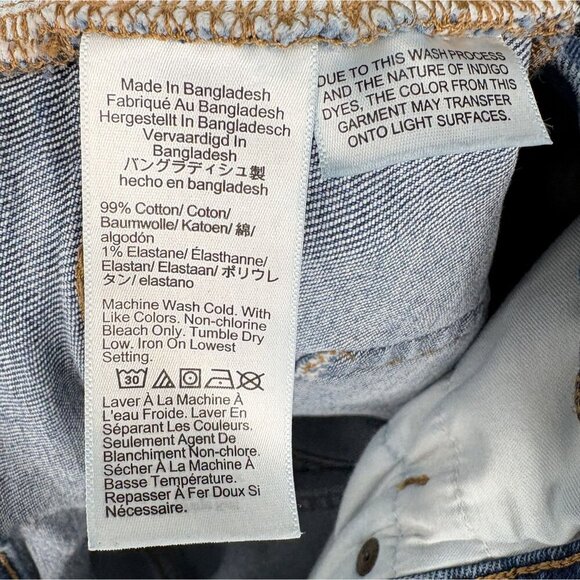 J.Crew Women's Essential Straight Jean Size 29 Med Wash Raw Hem Cropped Preppy - Picture 5 of 9